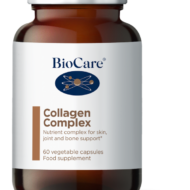 Collagen Complex on tugevatoimeline toitainete kompleks, mis sisaldab merekollageeni, antioksüdante ja nukleotiide.
C-vitamiin aitab kaasa kollageeni normaalsele moodustumisele veresoonte, luude, kõhrkoe ja igemete normaalseks talitluseks ning tsink aitab hoida juukseid ja nahka normaalsena.