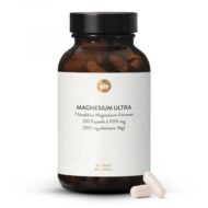 Kõrge biosaadavusega magneesiumikompleks, mis sisaldab 7 erinevat orgaanilist magneesiumivormi: 5 amino- ja puuviljahappekelaati, magneesiumaskorbaati (magneesiumiga puhverdatud C-vitamiin) ja Sango koralli 2:1.
Ilma lisaaineteta. Optimaalne biosaadavus, ilma geenitehnoloogiata. 120 kapslit
Võtke 3 kapslit päevas (100mg puhast magneesiumi/kapsel) koos 200ml vedelikuga.
